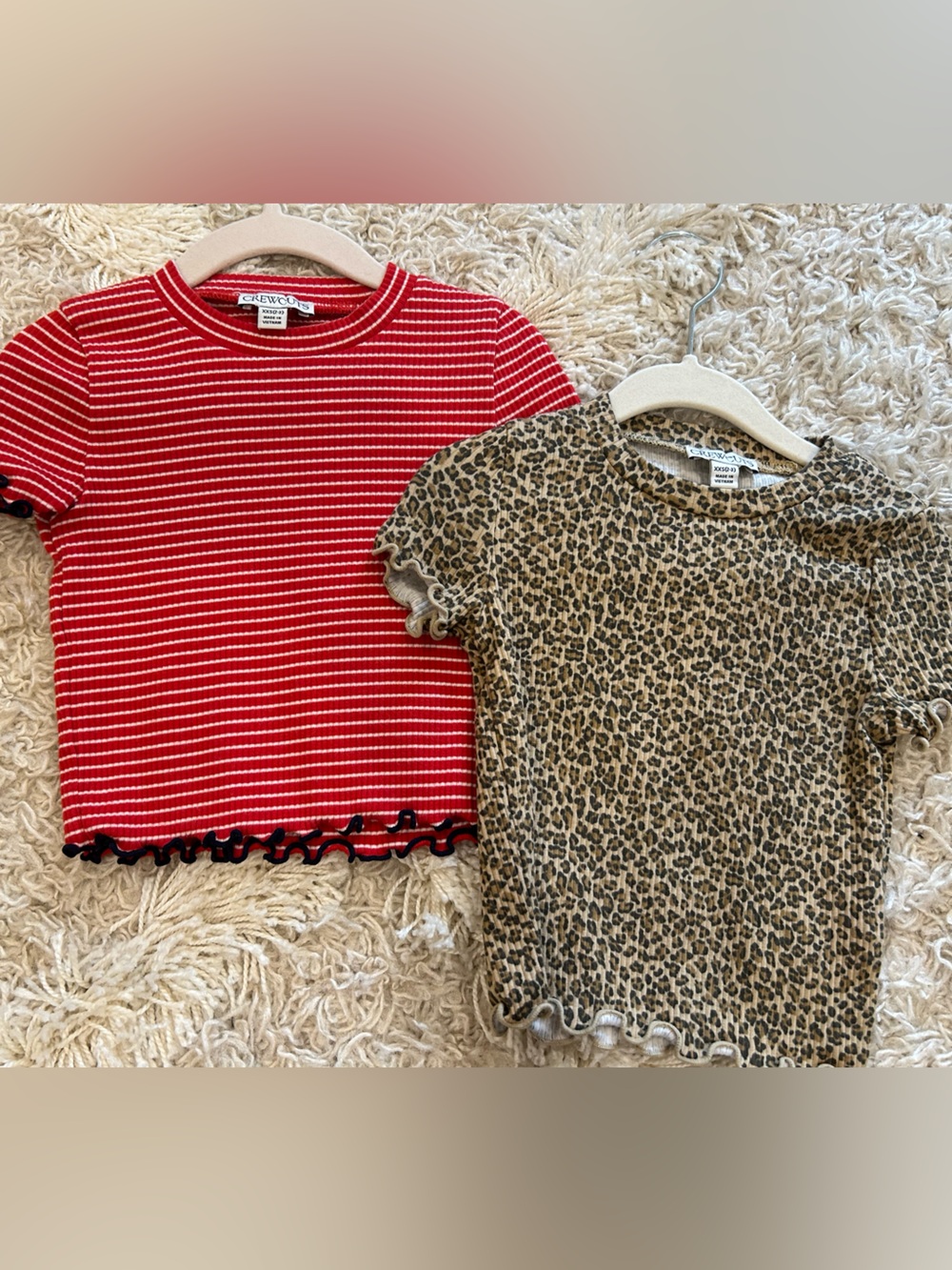 Crewcuts Ruffle-Hem Kids Tee